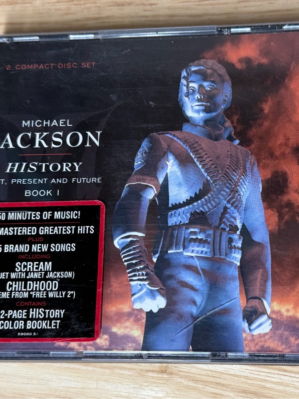 Michael Jackson HISTORY Book I CDs